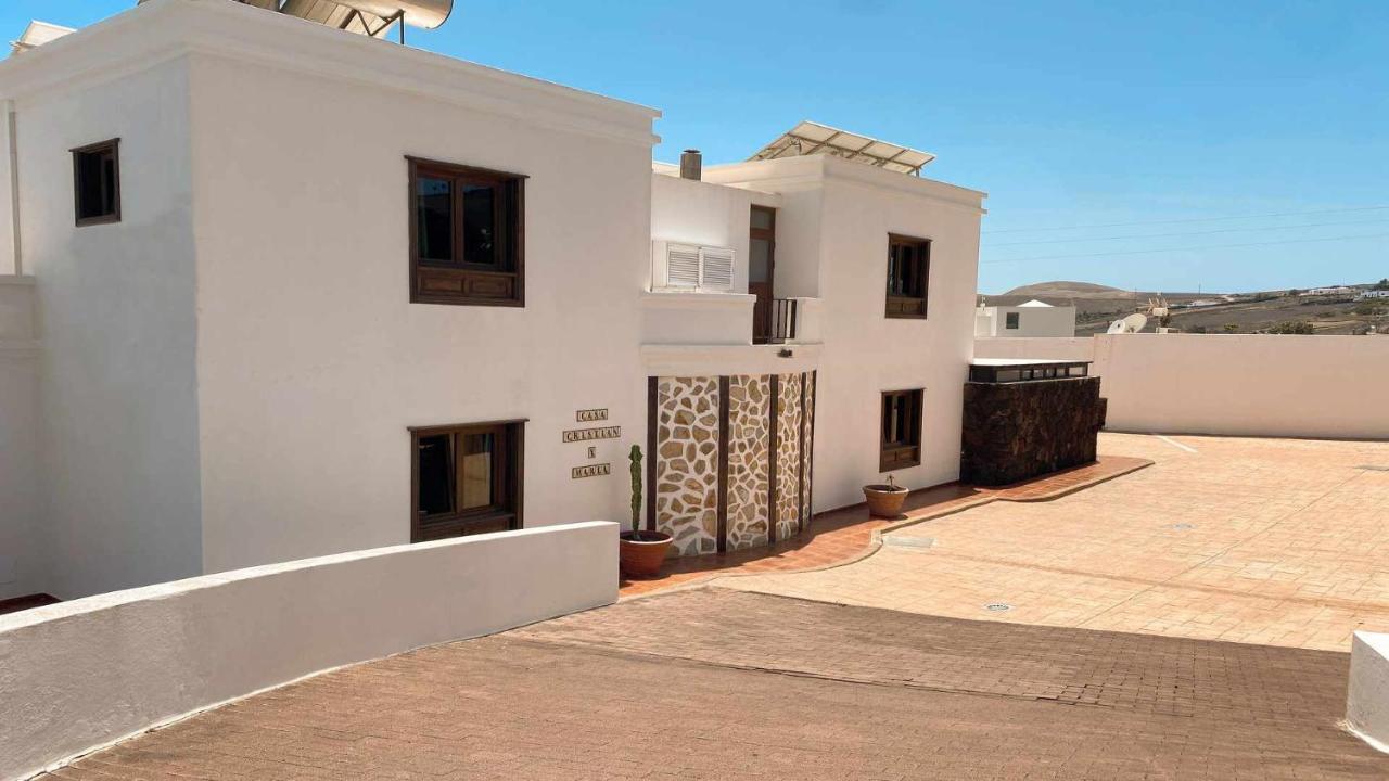 Villa Preciosa Casa Cristian Y Maria Con Piscina Privada Tías Exterior foto